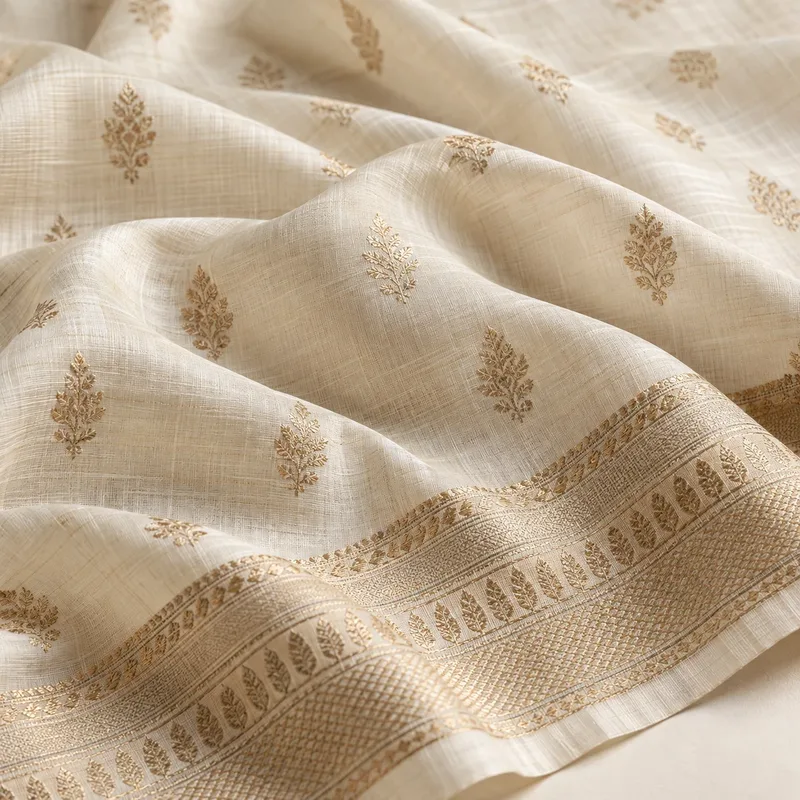 Cotton silk