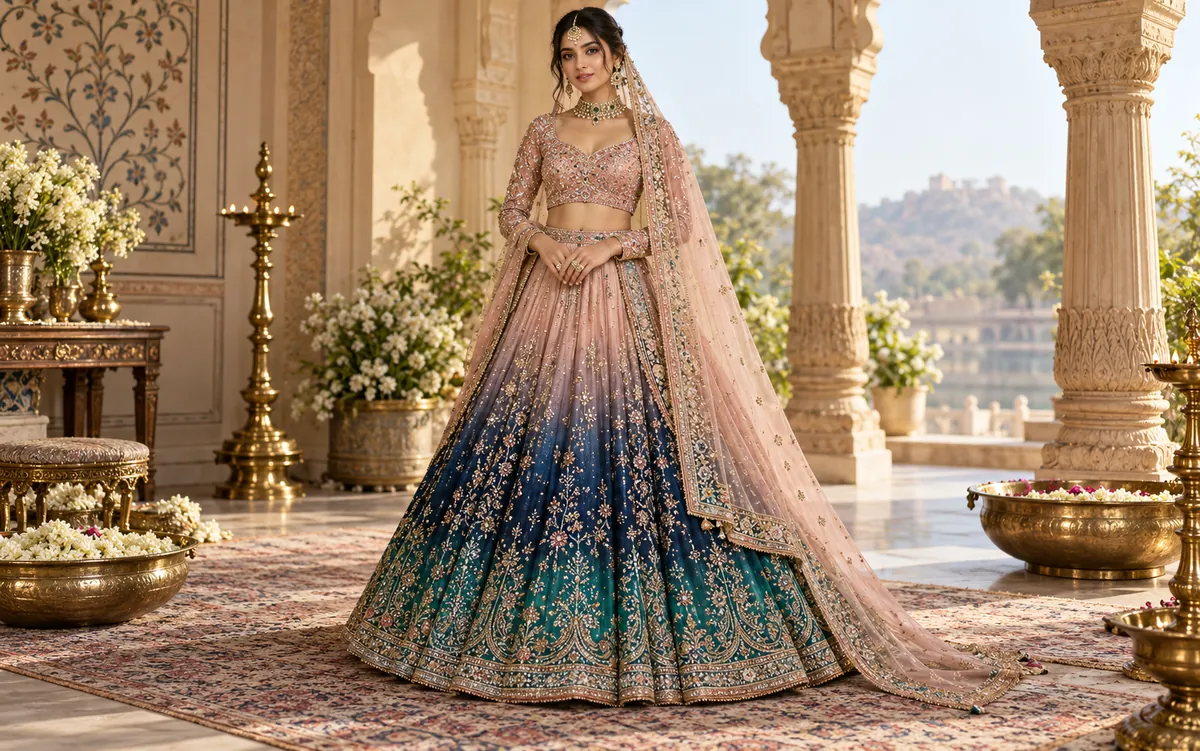 Bridal couture, East and West