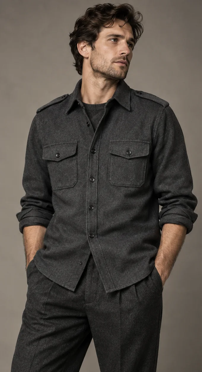 Epaulette shirts