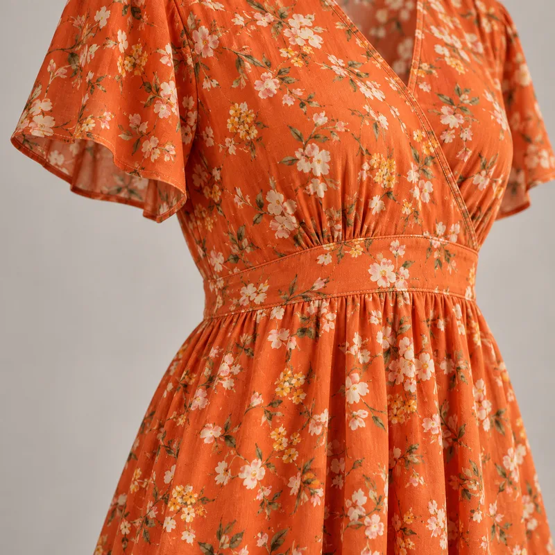 Floral print midis