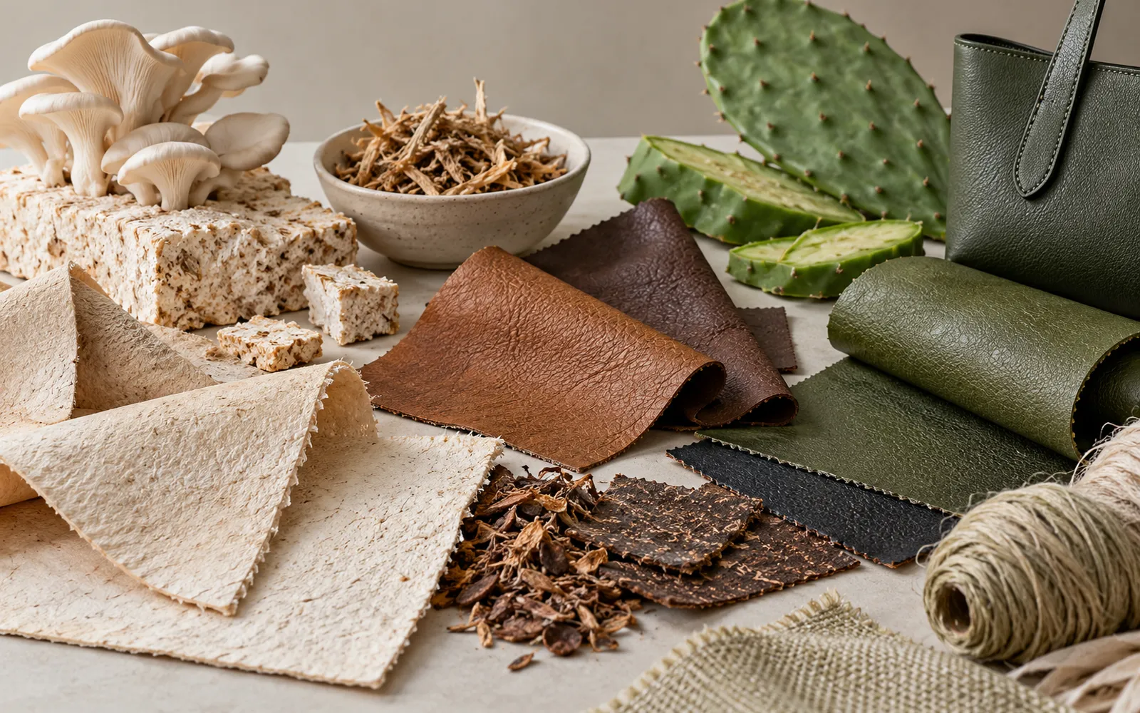 Bio-based leather alternatives