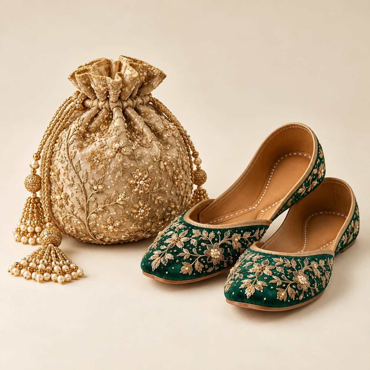 Coordinated occasion accessory set — New AI-generated Forecut concept