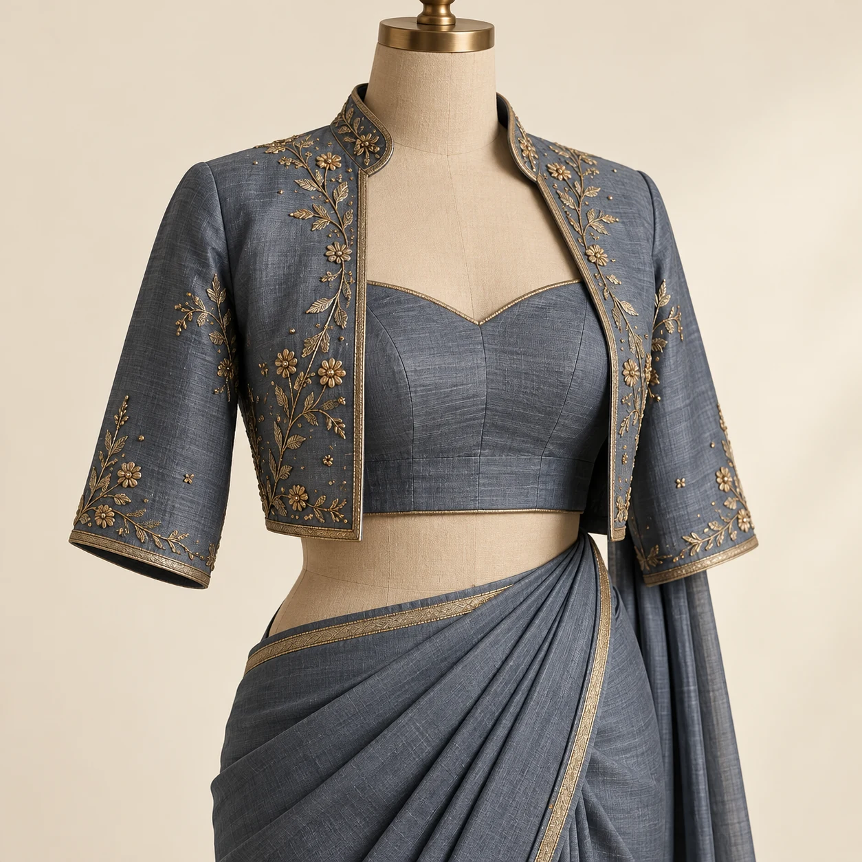 Independent occasion blouse and jacket — New AI-generated Forecut concept
