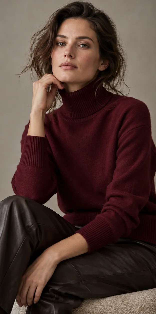 Jewel-tone cashmere (Forecut illustration)