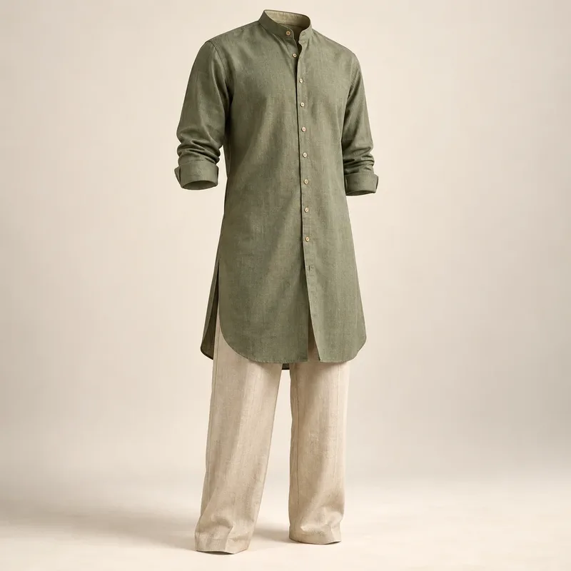 Kurta-shirt hybrids — Forecut design reference