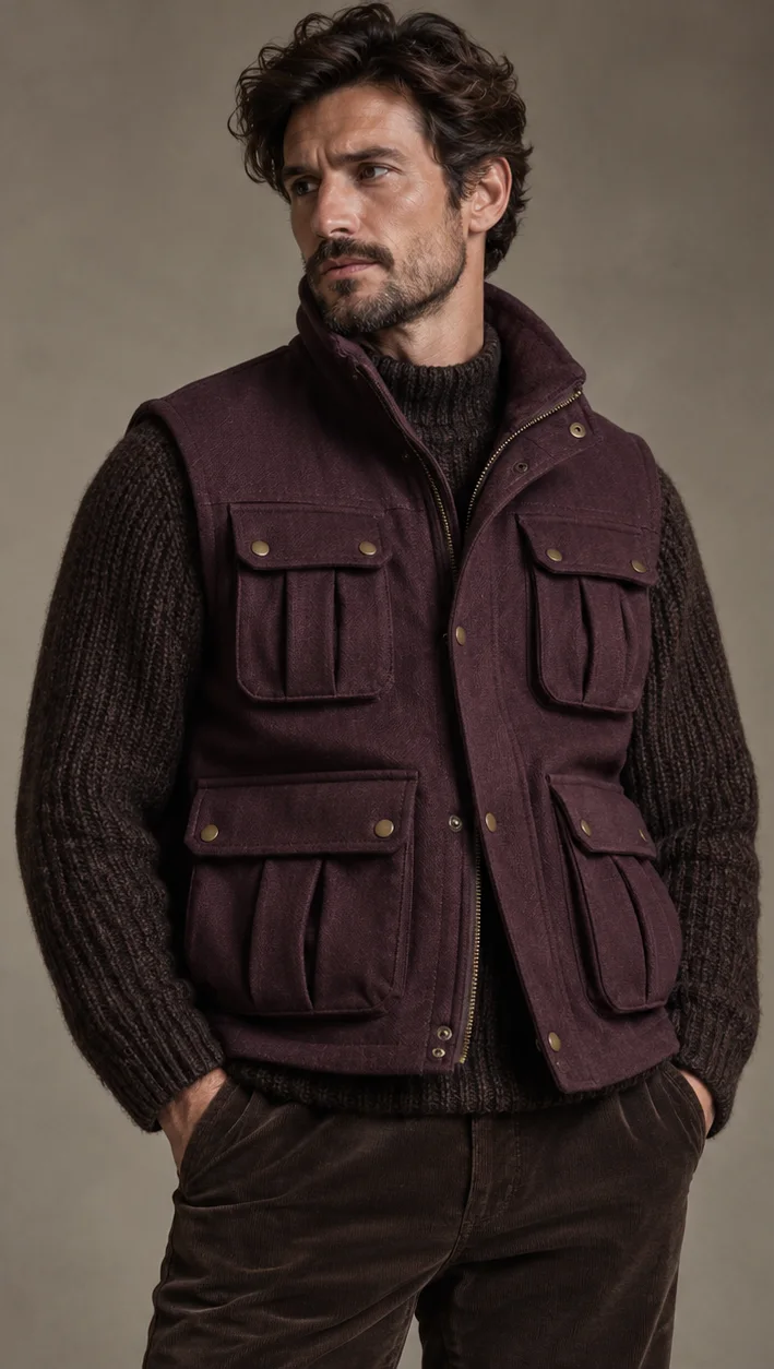 Multi-pocket gilets