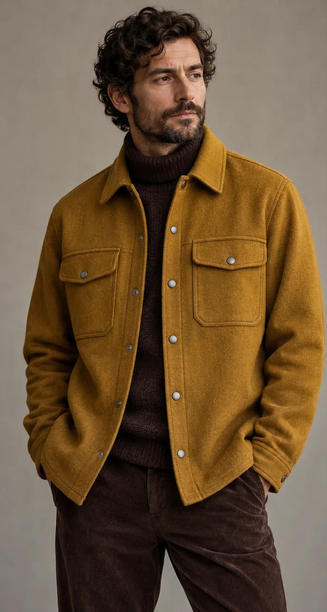 Overshirt jackets