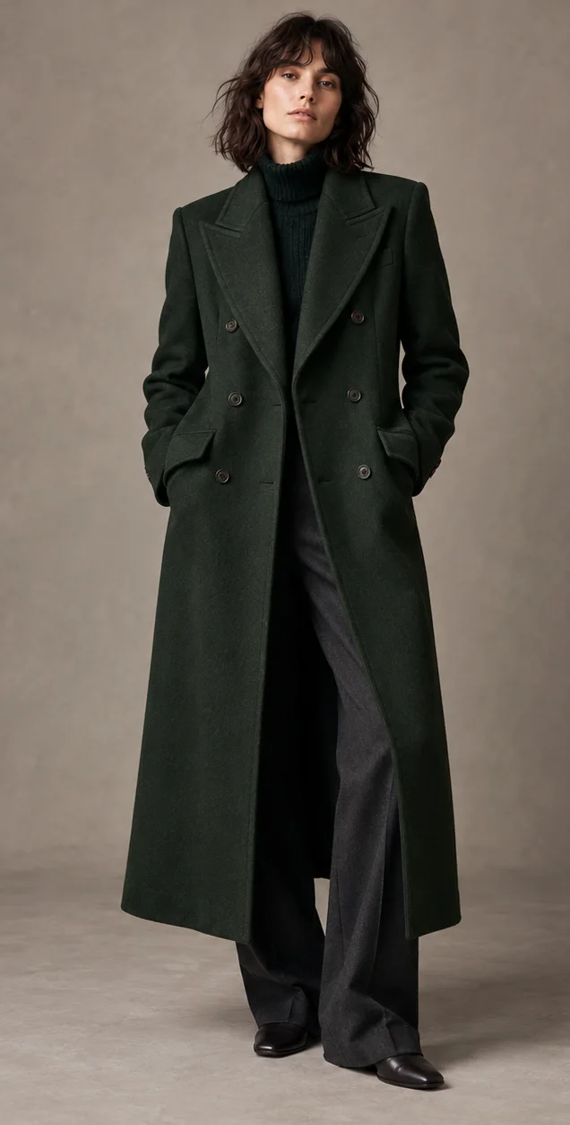 Peak-lapel coats