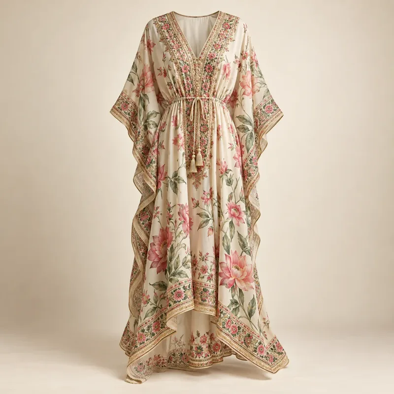 Printed fusion kaftans — Forecut design reference