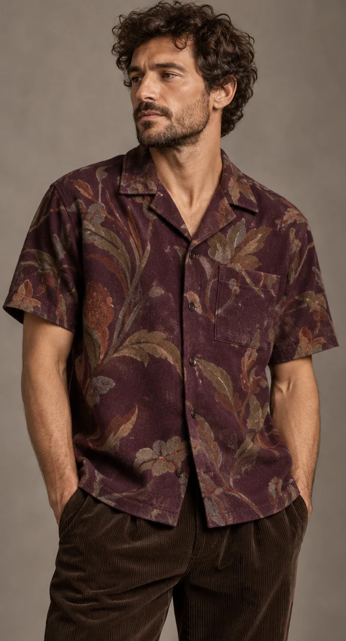Printed resort shirts