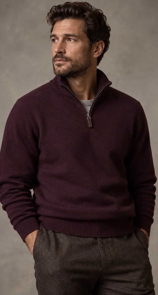 Quarter-zip tops