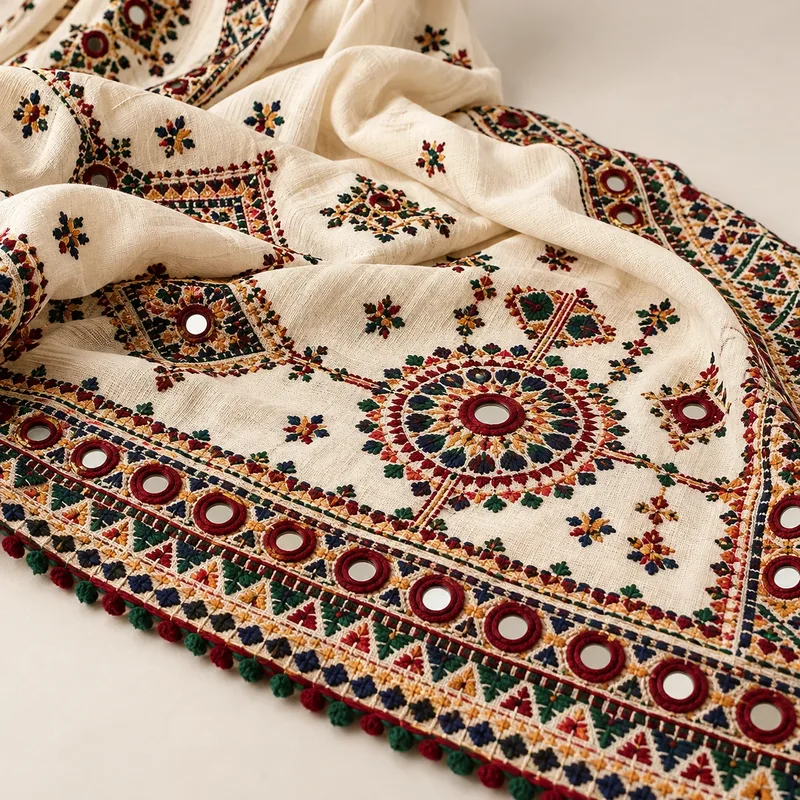 The hand embroideries of India