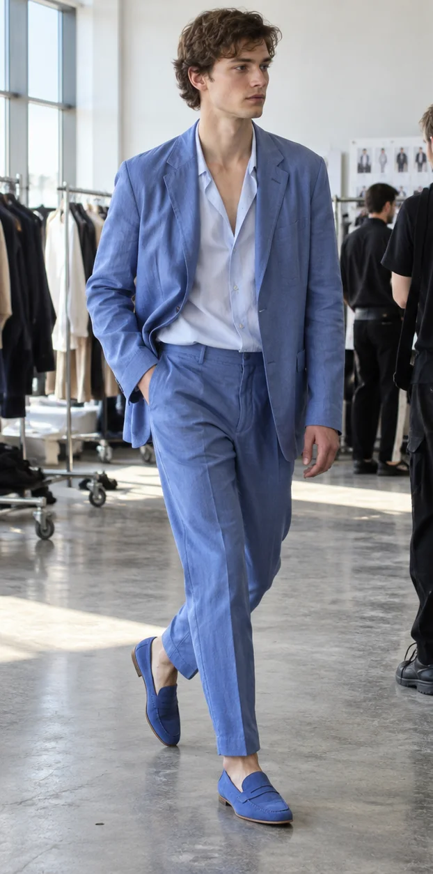 Slim-sole loafers