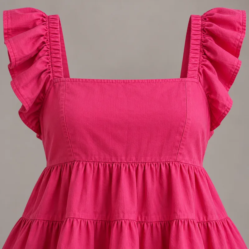 Square-neck sundresses