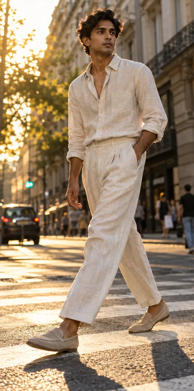 Unlined soft loafers