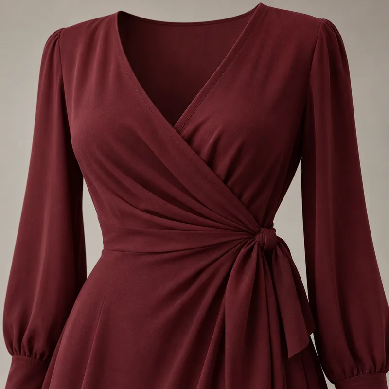 Wrap and twist-front dresses (Forecut illustration)